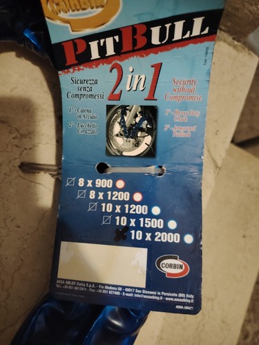 Catena più lucchetto