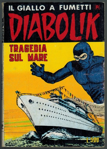 Diabolik tragedia sul - diabolik, r