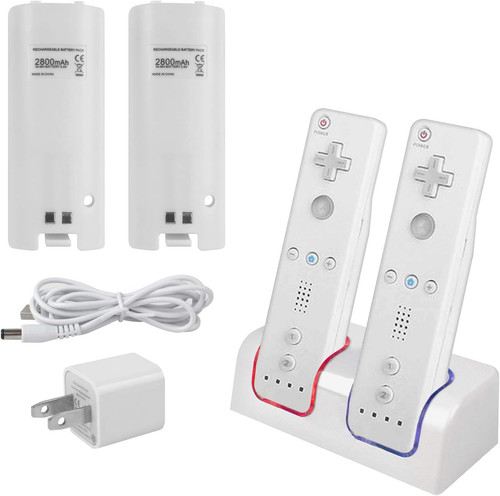 Caricabatteria telecomando wii - caricabatteria,