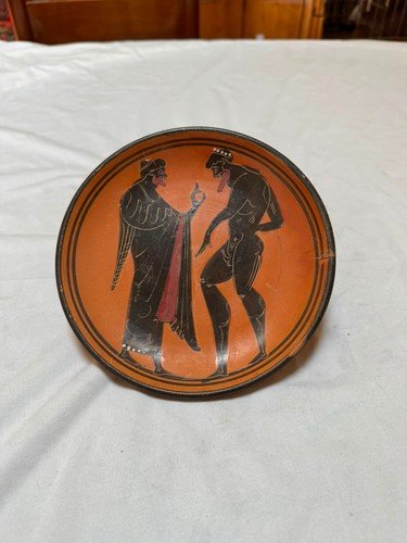 Piatto decorativo terracotta