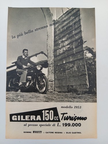 Ritaglio pubblicità 1952 - ritaglio,
