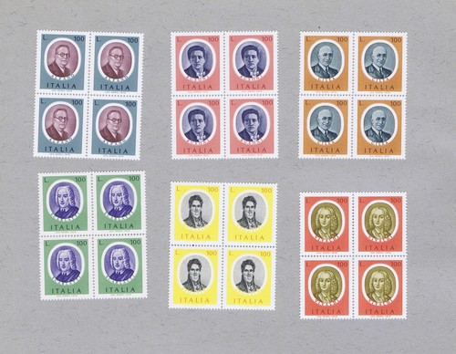 Francobolli italia 1975 serie - italia,