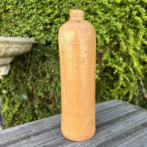Antique dutch gin bottle erven - antique,