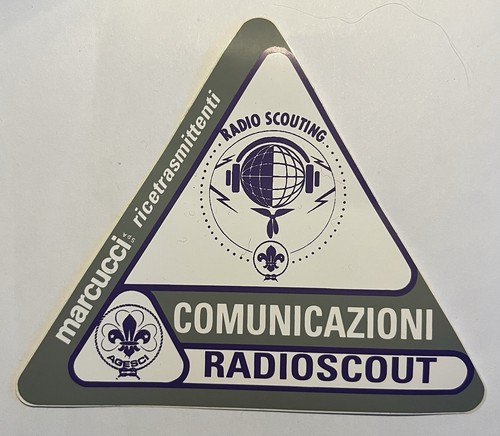 Adesivo agesci scout - adesivo,