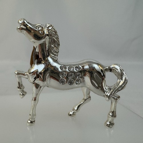 Statuina cavallo cristallo