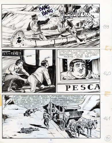 Zagor tavola originale - originale, di
