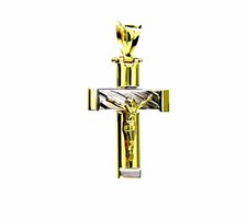 Cross with Christ 18K 750/1000