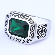 Anello uomo big cubic zirconi