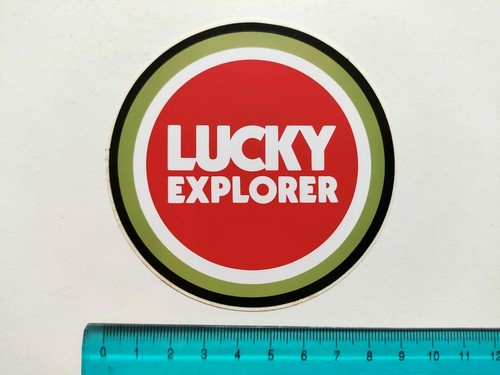 Adesivo lucky explorer strike - adesivo,