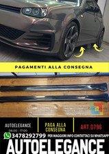 🔥0796 MINIGONNE ADATTO PER VW GOLF 4 GREZZE 3 e 5 porte🔥