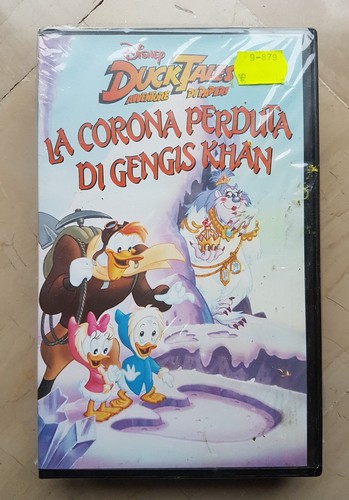 Vhs walt disney duck tales - duck,