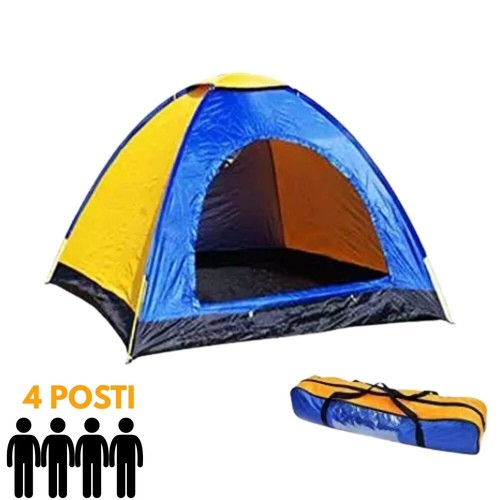 Tenda campeggio canadese - campeggio, 4