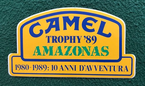 Adesivo camel trophy - camel,