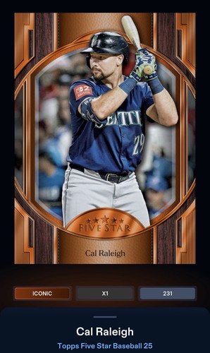 Topps bunt digital cinque - 25,