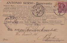 BENEVENTO: Testatina Antonio Serio - cemento gesso scaiola..  1912