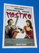 IL MOSTRO ROBERTO BENIGNI - Locandina Poster - Vintage Versione Ufficiale