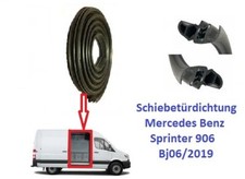 Guarnizione Porta Scorrevole per MERCEDES-BENZ SPRINTER 906 2006-2019 9066973698