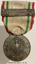 CROCE ROSSA ITALIANA MED BENEMERENTI+BARRETTA CAMPAGNA ITALO AUSTRIACA 1915.1916