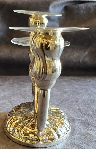 Candelabro antico metallo - candelabro,