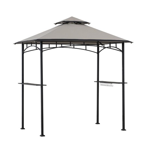 8x5ft tier soft top gazebo - 2-tier,