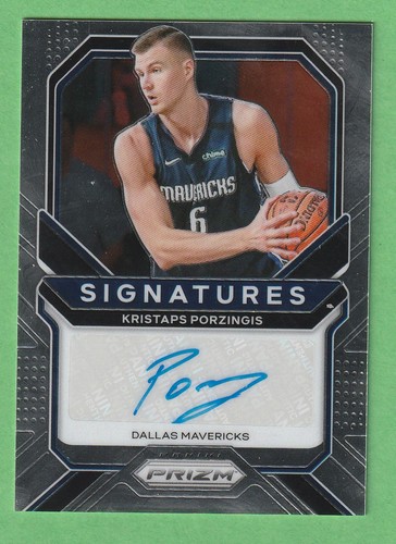 Kristaps porzingis autografo - -,