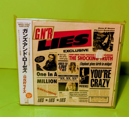Guns roses gnr lies japan - japan, cd