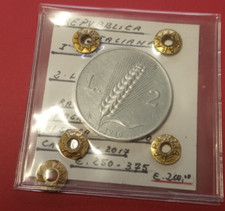 Repubblica italiana moneta 2 lire 1946 Spiga di grano/Aratro