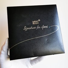 Scatola penna MONTBLANC SIGNATURE box case fountain ballpoint pen meisterstuck