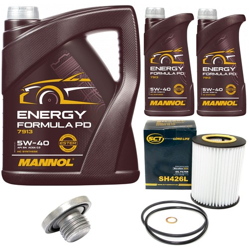 Olio motore set - set, 5w-40