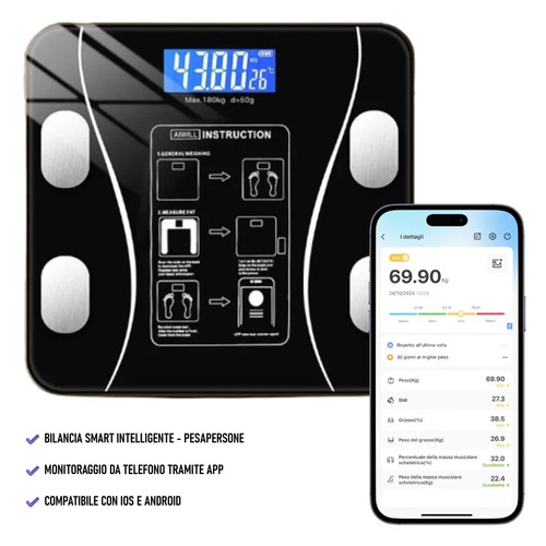 Bilancia pesapersone smart - pesapersone,