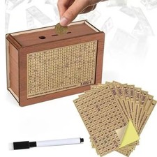 ? Salvadanaio in Legno con Obiettivi e Contatore Digitale – Risparmiare Diventa