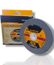 Disco Mola Abrasiva per Smerigliatrice Da Banco 150X32X16 Mm Grana 80 | Pietra A