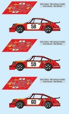 Decals Porsche 911 Carrera RSR