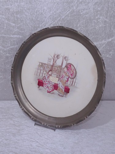 Antico ceramica piastra con - ceramica,