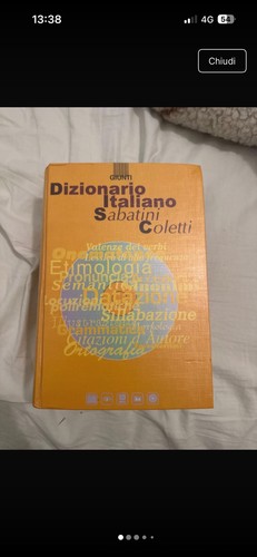 Dizionario italiano sabatini - italiano,