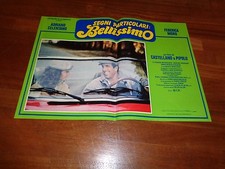 FOTOBUSTA,SEGNI PARTICOLARI BELLISSIMO ADRIANO CELENTANO FEDERICA MORO AUTO CAR
