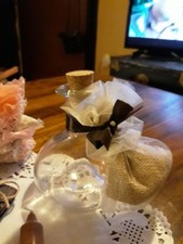 N.20 Bomboniera Matrimonio Battesimo pensione laurea porta confetti