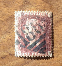 Francobollo GB QV One Penny