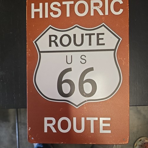 Cartelli latta route 66 - route,