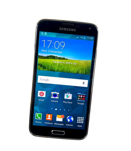 Samsung galaxy g900f oro - s5,