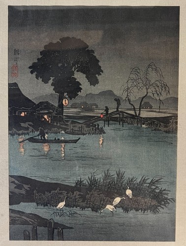 Stampa xilografia takahashi - stampa,
