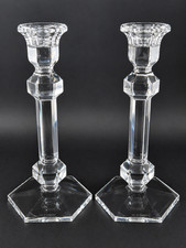 Pair Val Saint Lambert Crystal