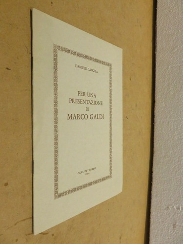 Per una presentazione marco - per,