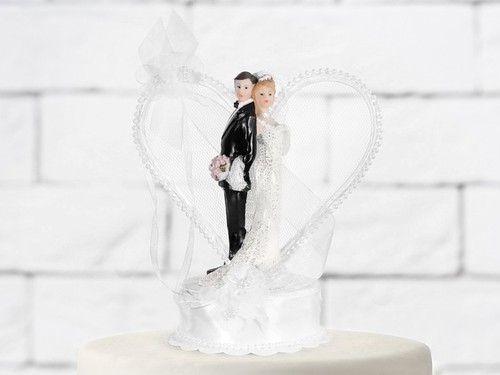 Cake topper resina sposi