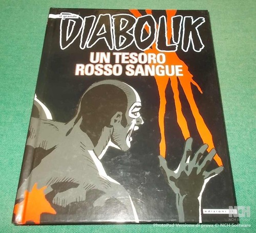 Cartonato diabolik tesoro - cartonato, "tesoro