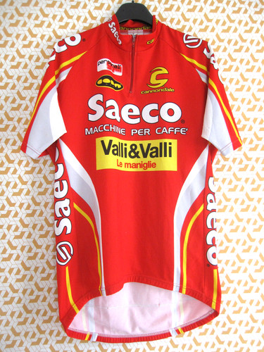 Maillot cycliste saeco valli - saeco,