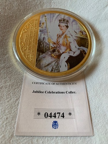 Gold coin commemorating - coin,