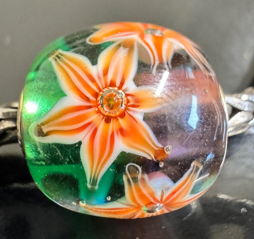 Rara canna trollbeads argento - canna,