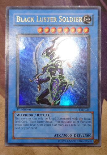 Black luster soldier - black, sye-024