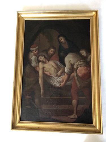 Quadro antico olio - ad,